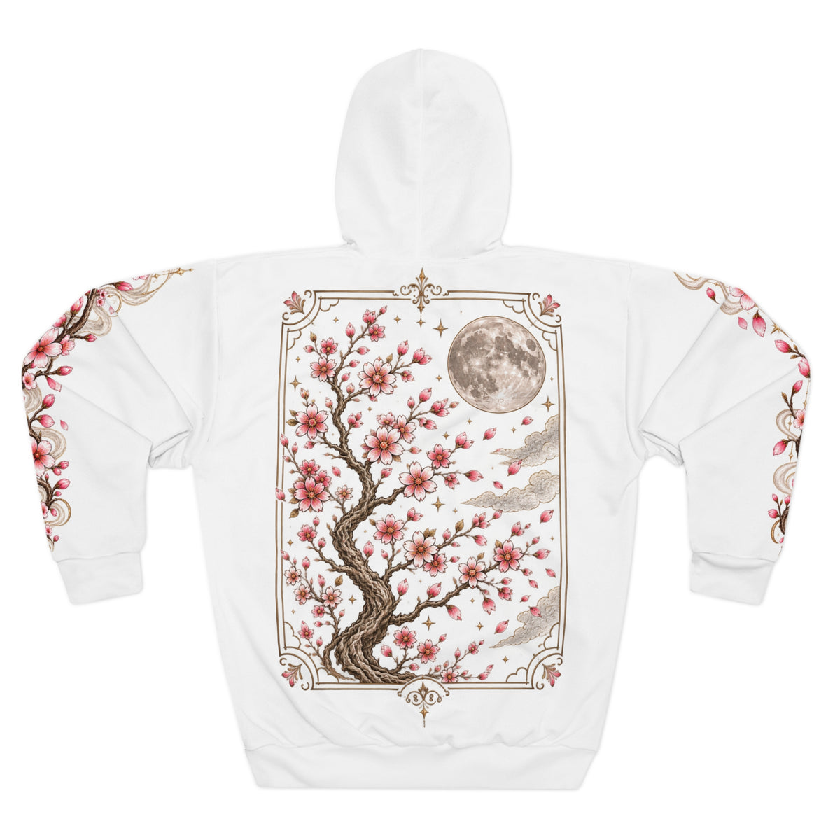 Moonlit Sakura Oversized Hoodie 🌙