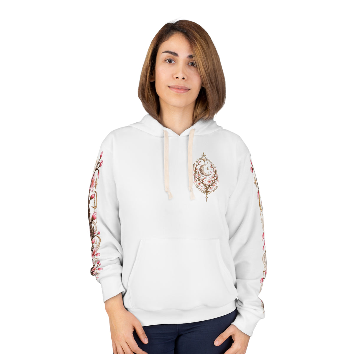Moonlit Sakura Oversized Hoodie 🌙