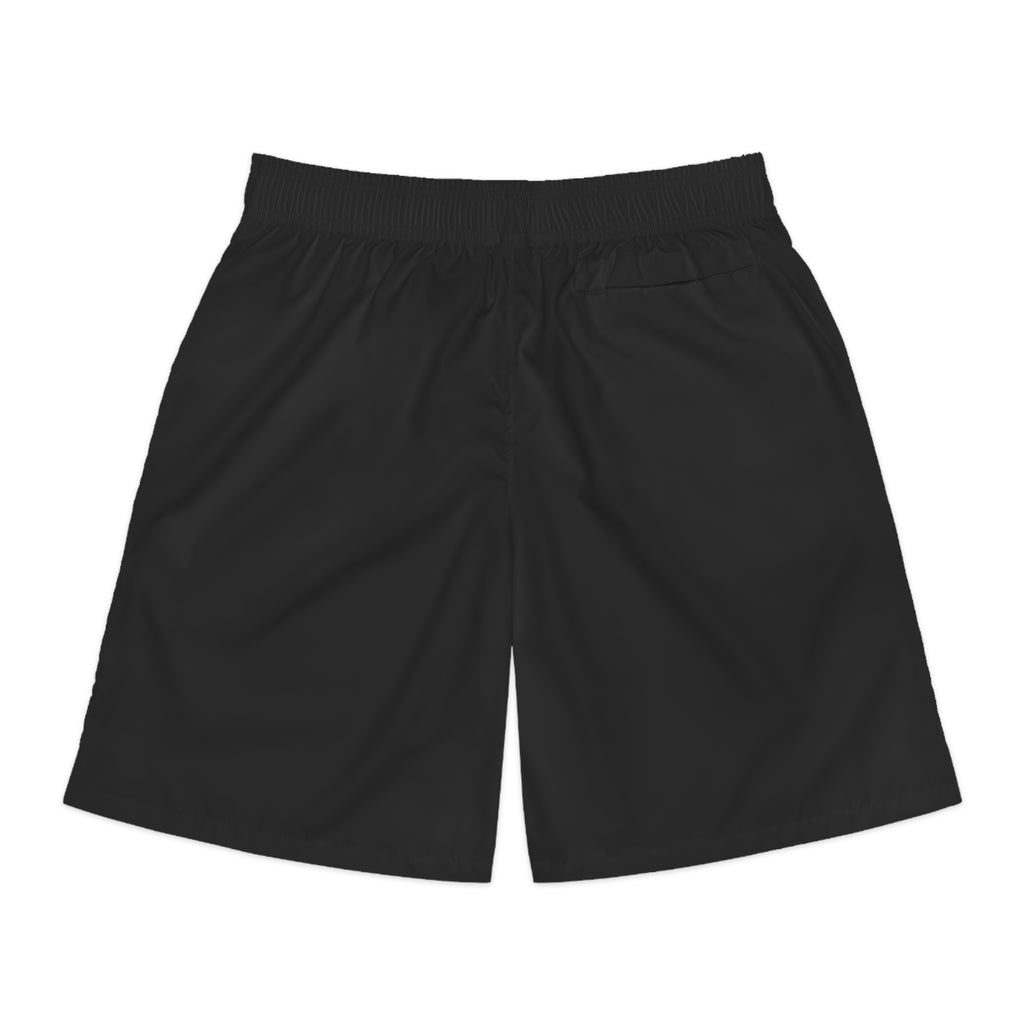 Baggy Streetwear Shorts | Black Graphic Shorts