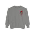 Anime Graphic Sweatshirt – Japanese Streetwear with Demon Back Print