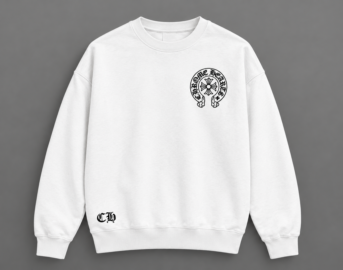 Gothic Cross Oversized Sweatshirt | Premium Streetwear