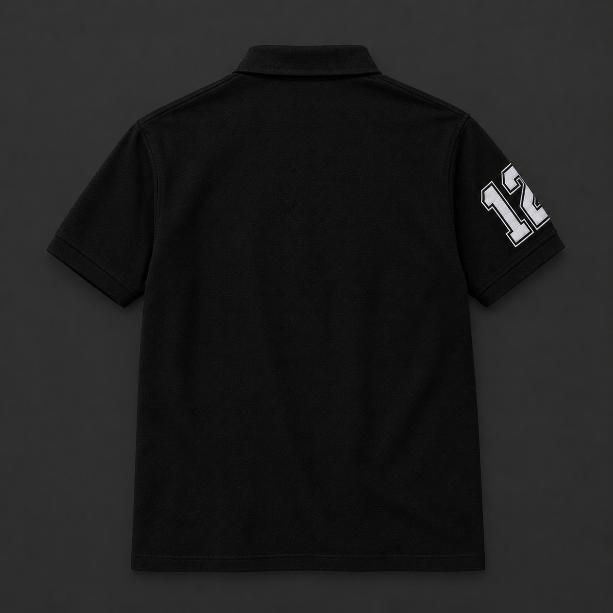 T&D Premium Black Polo T-Shirt | Bold look. Clean style. Made to stand out.