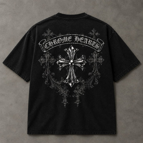 Chrome Hearts Cross Graphic T‑Shirt